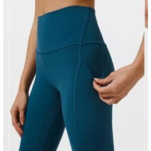 Lululemon high-rise align tight with pockets, 25” inseam